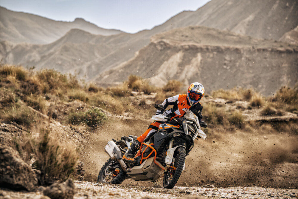 2026 KTM 1390 Super Adventure R action
