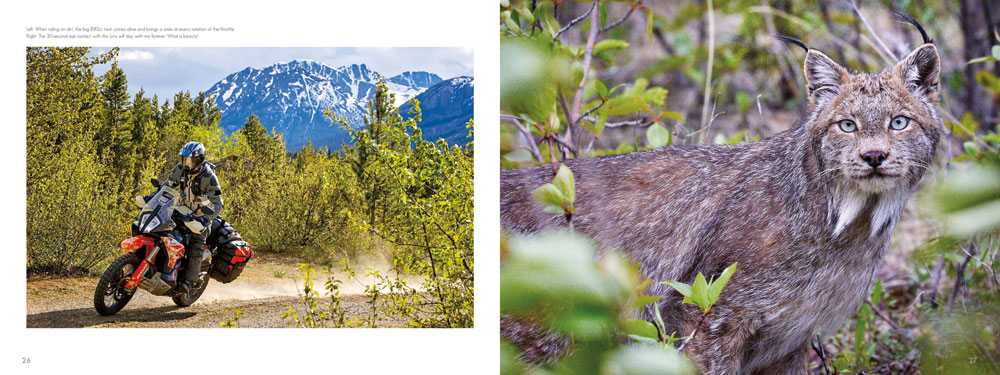 “Adventure Riding in Canada & Alaska” inside pages