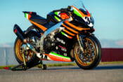Alan Cathcart takes a spin on Rennie’s Pikes Peak-winning Aprilia Tuono 1100 RSV Factory racebike.