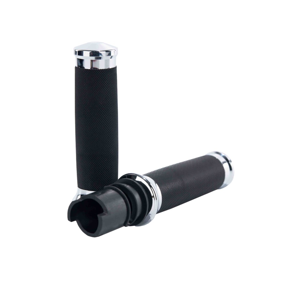 Biker's Choice Chrome Grips
