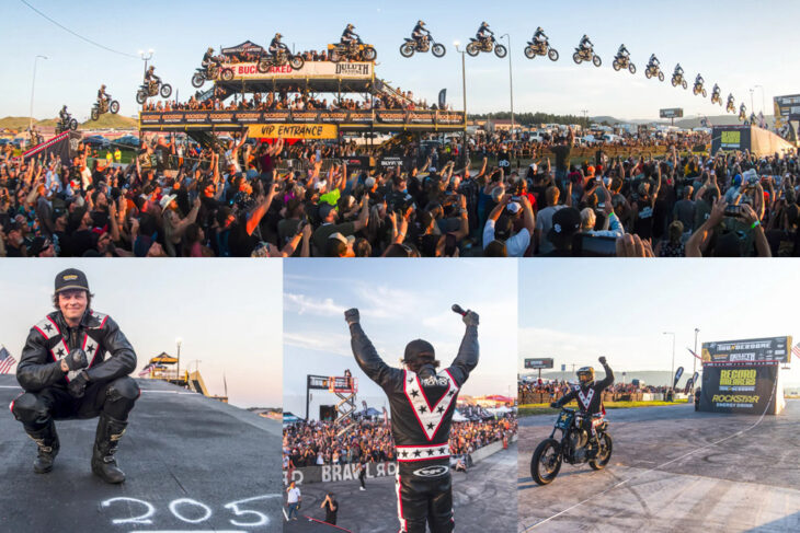 Colby Raha sets World Record for Longest Motorcycle Jump