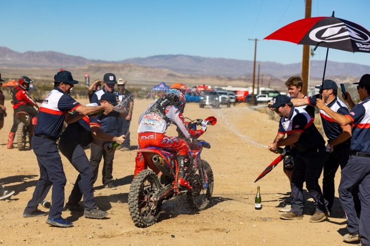 Dare DeMartile and team at 2025 Twentynine Palms WORCS