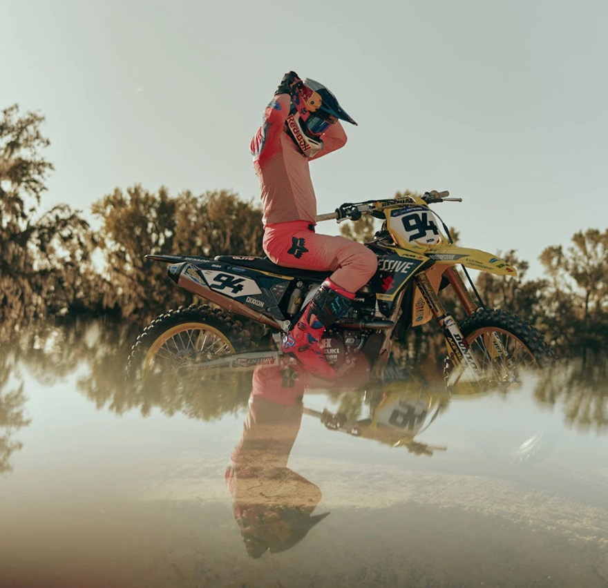 Ken Roczen and Fox Racing Vision limited edition gearset