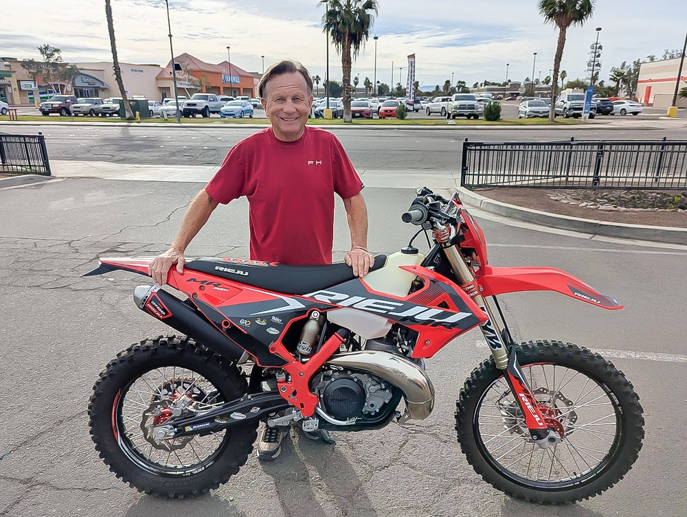 Larry Roeseler Rieju brand ambassador