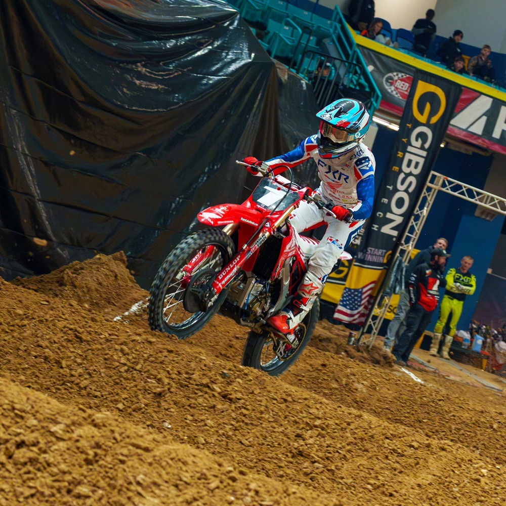 Luke Neese at 2026 Partzilla Arenacross Final