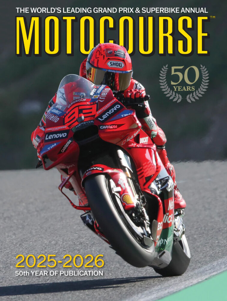Motocourse 2025-2026 Annual cover Motocourse 2025-2026 Annual cover