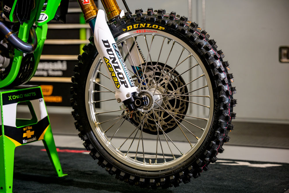 Ricky Carmichael’s 2001 KX250SR and 2026 KX450SR