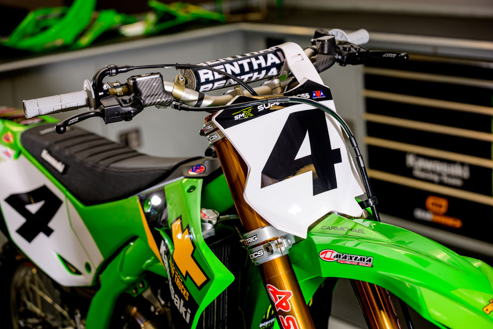Ricky Carmichael’s 2001 KX250SR and 2026 KX450SR