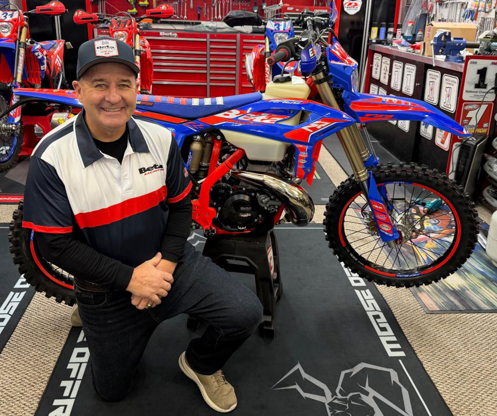 Scot Harden Beta USA brand ambassador