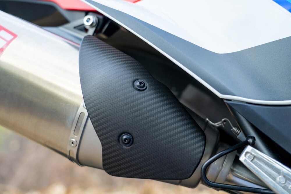 Yoshimura Honda CRF300L/Rally Exhaust Carbon fiber heat shield