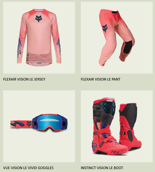 Fox Racing Vision Limited Edition Gearset
